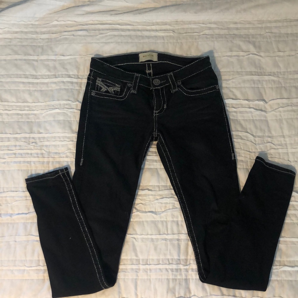 Big Star Liv Black skinny jeans